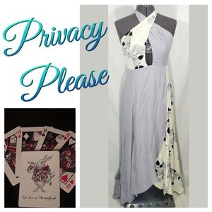 Privacy Please X Jamie Chung Sarah Maxi Dress M Flowy Floral Colorblock